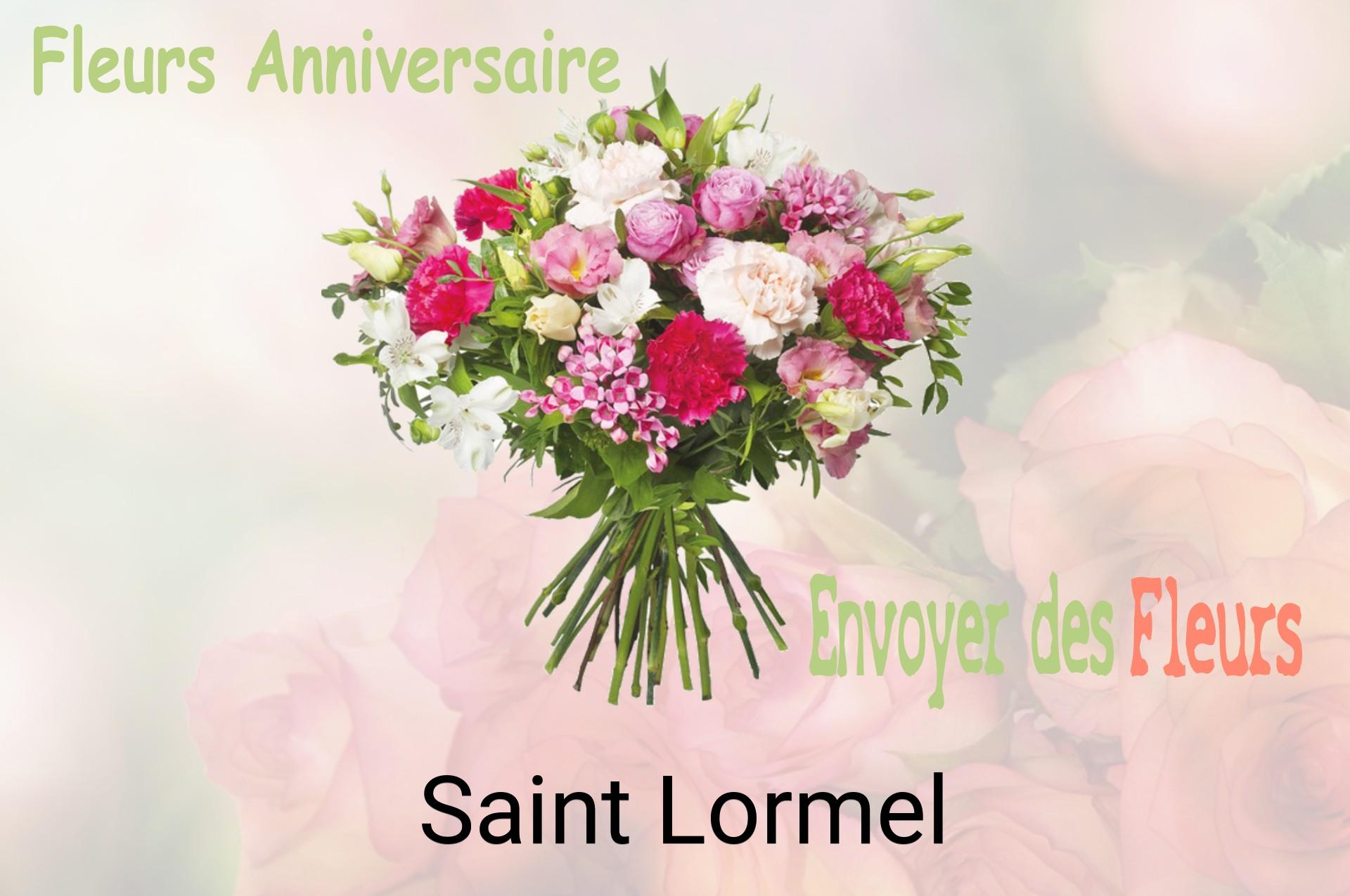 Bouquet de fleurs d’anniversaire livré à Saint-Lormel