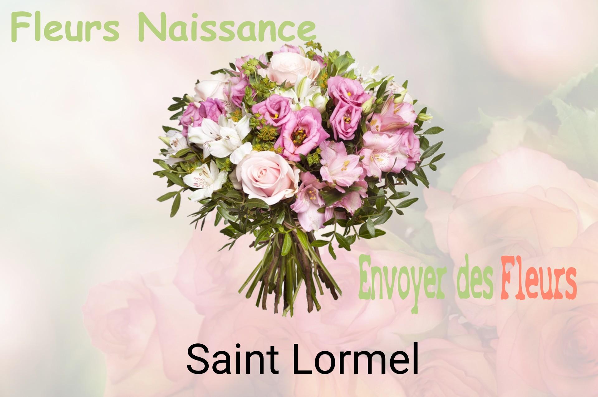 Bouquet de fleurs de naissance livré à Saint-Lormel